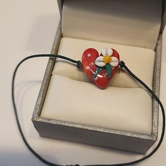 Heart Adjustable Bracelet - Picture 2 of 3